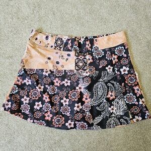 NWOT Women Swim Bikini Bottom Skirt Size Large